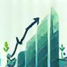 Icon representing growth over time